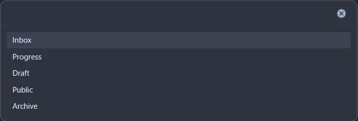 QuickAdd macro select