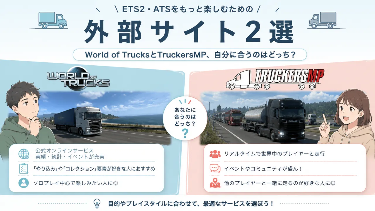 World of Trucks・TruckersMP